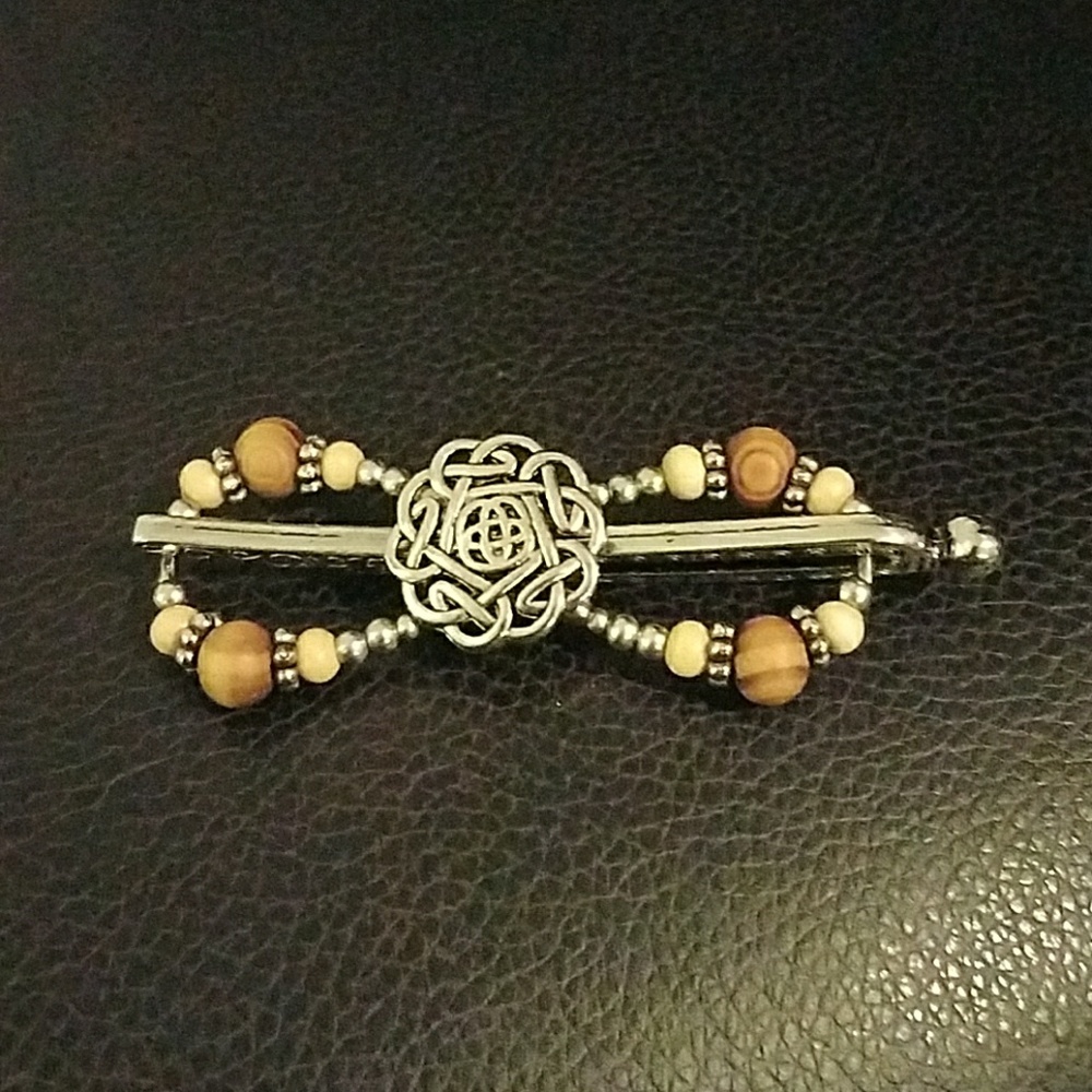 Lilla rose hair clip